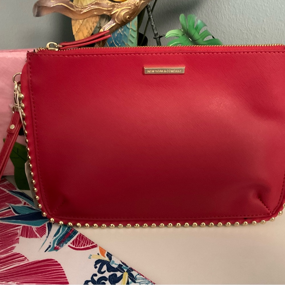 Beautiful Red New York & Company Wristlet